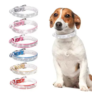 Практичное ожерелье для собак, Регулируемый ошейник для домашних собак, Прочное Простое в использовании ожерелье для домашних собак