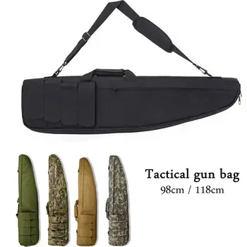 Тактическая сумка для хранения оружия 98 см 118 см, чехол для военного стрелкового оружия, сумка для винтовки, Армейская Страйкбольная кобура, Ударопрочные сумки для охотничьих ружей.